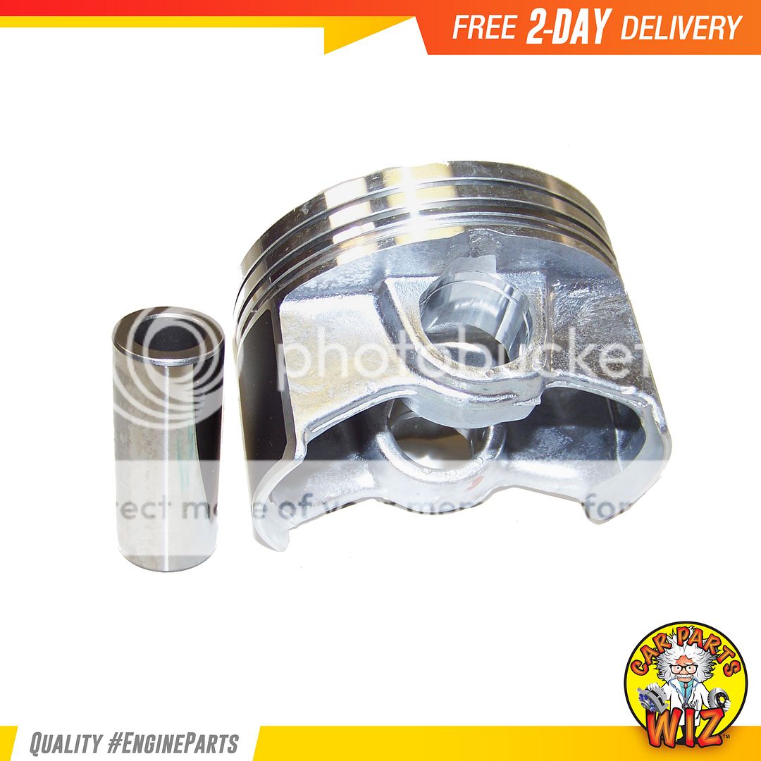 Pistons and Rings Fits 0311 Honda Accord CRV Element 2.4L DOHC 16v